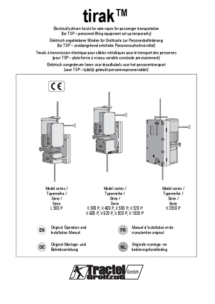 Betriebsanleitung TIRAK™
