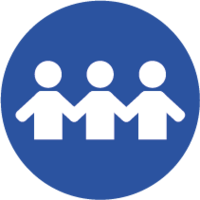 Piktogramm von 3 Personen