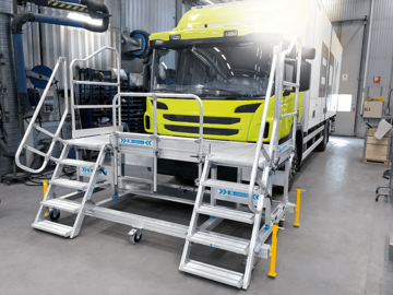 Access solutions for commercial vehicles and buses