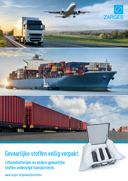 Zarges Gevaarlijke stoffen veilig verpakt
