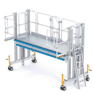 Front access platforms for lorries, buses and rescue vehicles Front access platforms for lorries, buses and rescue vehicles