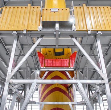 Hilfstriebwerks-Dock (APU-Dock) für eine A300