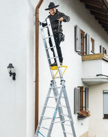 Sprossenleiter für vielseitiges Arbeiten Sprossenleiter für vielseitiges Arbeiten