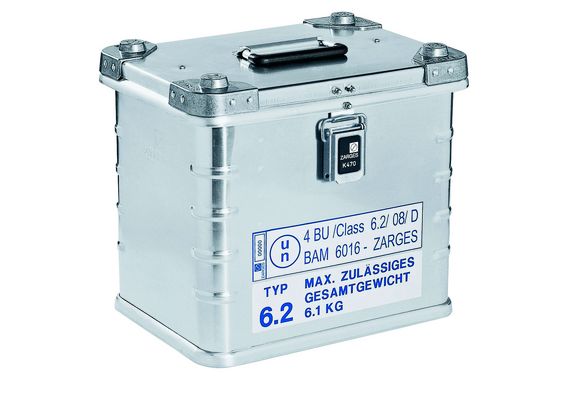 Gefahrgutkiste K470 Typ 6.2 mit BAM Aufkleber