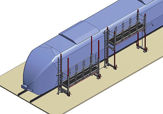 Állítható magasság 1000–2700 mm között, merevítő nélkül.