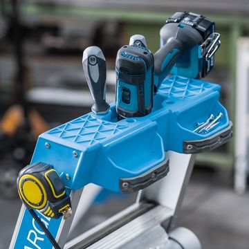 Vielseitige Werkzeugablage bei der Multimaster 5