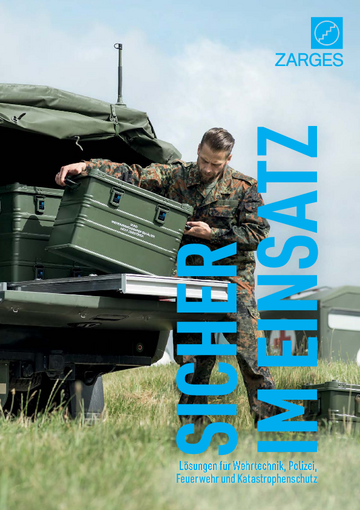 Lösungen für Wehrtechnik, Polizei, Feuerwehr und Katastrophenschutz