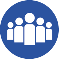 Piktogramm von mehreren Personen