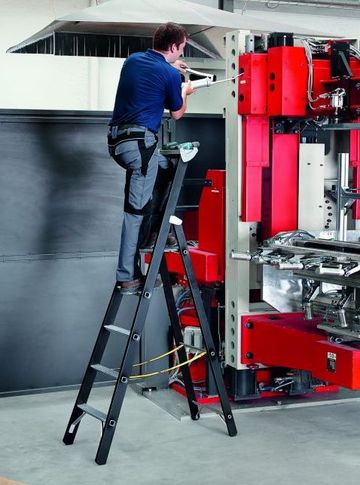 Sprossenleiter mit 250kg Belastbarkeit Sprossenleiter mit 250kg Belastbarkeit