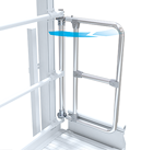 Front railing gate Front railing gate