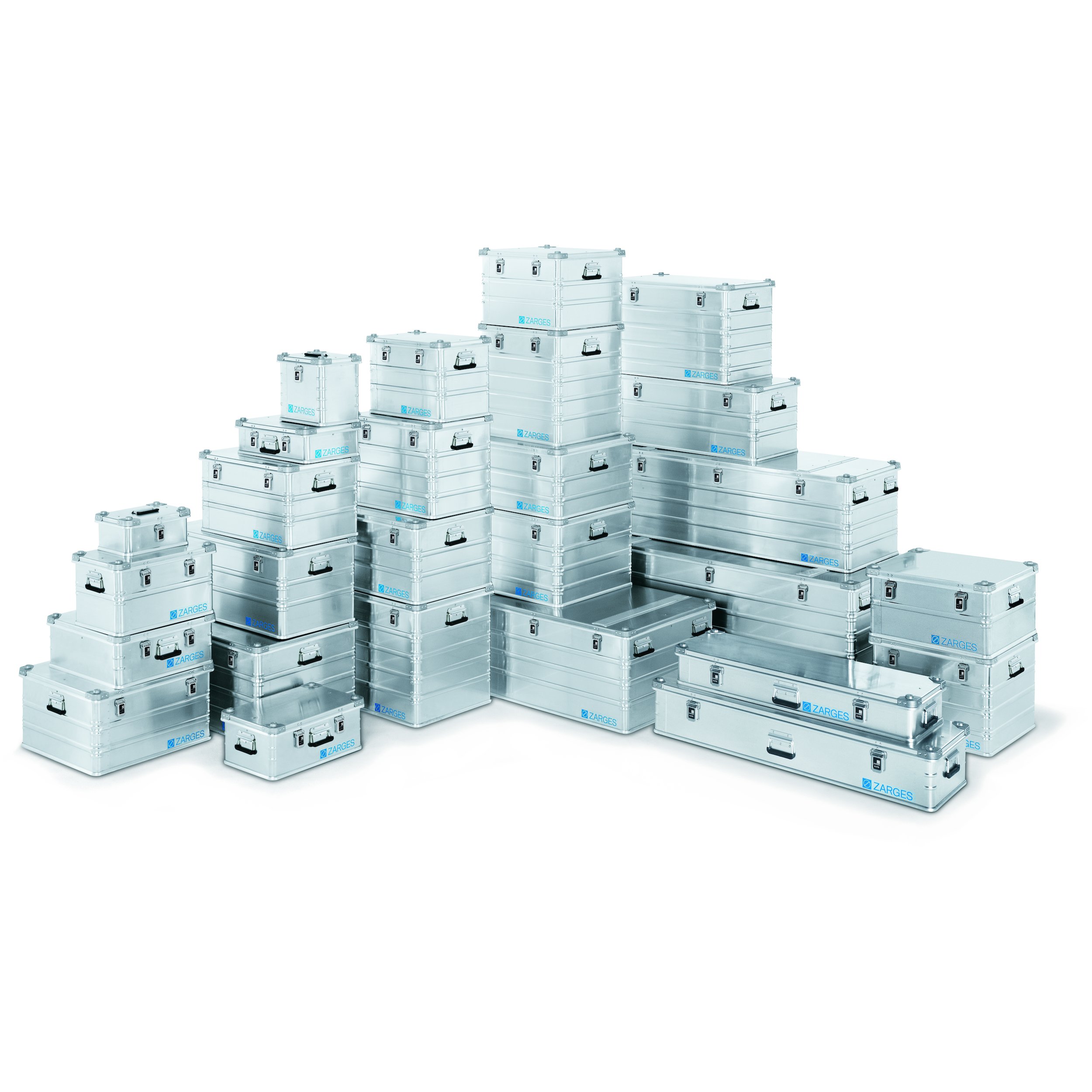 Zarges Universalkiste Box Kiste Behälter Aluminium K470 121l IM 690x460x380 mm 