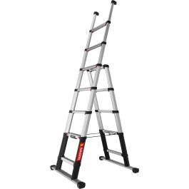 Trouw argument ik ontbijt Telescopic combination ladder | Multipurpose ladder | ZARGES - Innovations  in aluminium