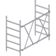 Folding frame unit