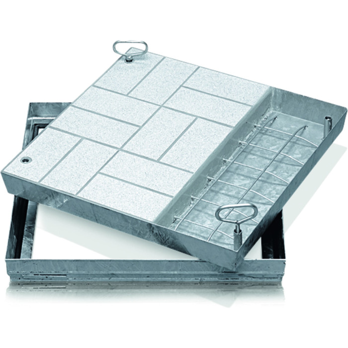 ACO Gullydeckel FI 2.0 Easy Stahl verzinkt 600 x 600 mm kaufen bei ACO Gullydeckel FI 2.0 Easy Stahl verzinkt 600 x 600 mm kaufen bei