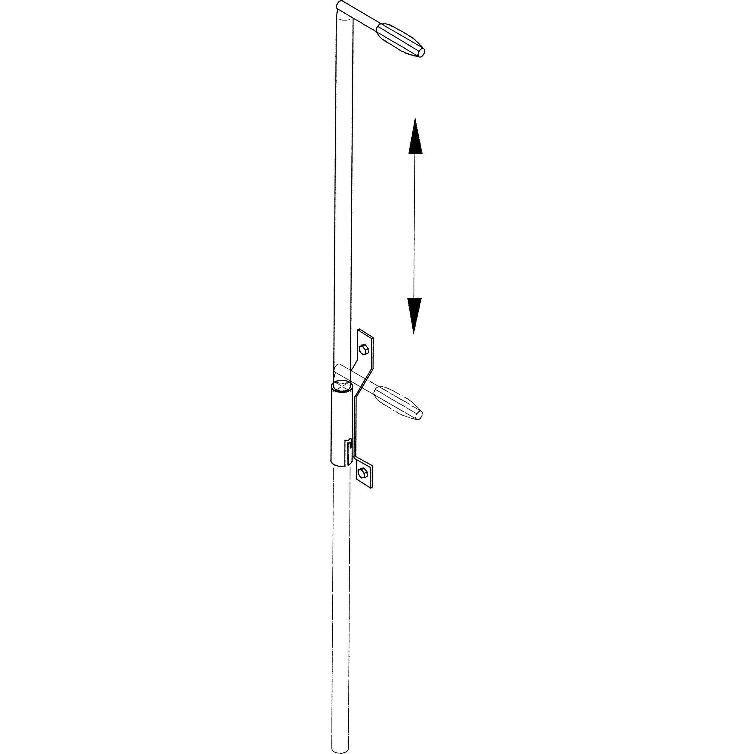 Access aid with safety handle Access aids, stationary ZARGES