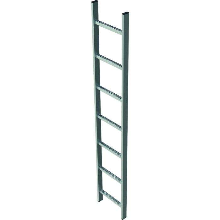 Hot-dip galvanised steel shaft ladder | Shaft ladders, steel | ZARGES ...